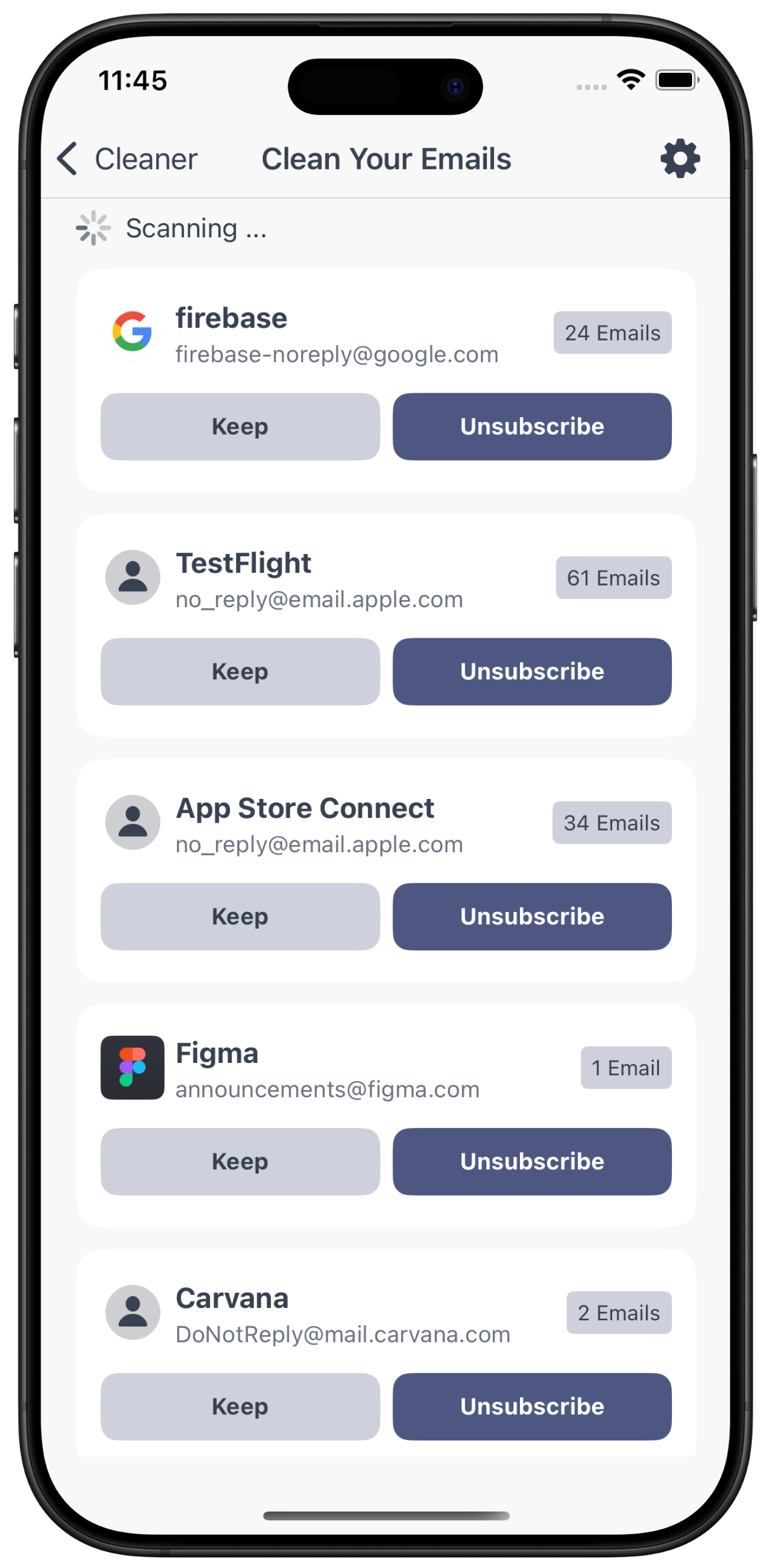 iOS app image